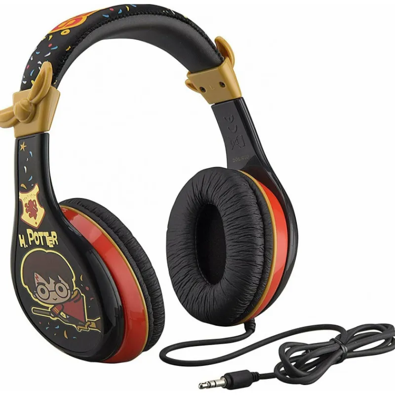 Niños Ekids Harry Potter Para Niños|Descuentos Gaming^Cascos Auriculares Harry Potter Chibi