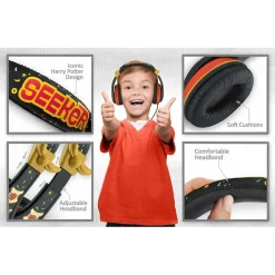 Niños Ekids Harry Potter Para Niños|Descuentos Gaming^Cascos Auriculares Harry Potter Chibi