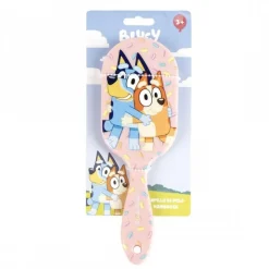 Online Cepillo de Pelo Infantil Bluey Rectangular, 100% Plástico ABS - Rosa Accesorios Para El Pelo, Gafas De Sol Y Kits De Belleza Infantiles