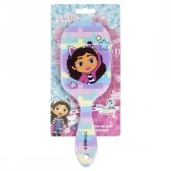 Best Cepillo Rectangular Infantil de Gabby's Dollhouse, 100% ABS, Púrpura Accesorios Para El Pelo, Gafas De Sol Y Kits De Belleza Infantiles