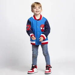 Best Chaqueta Baseball Spider-Man para Niños Niños Marvel Y Dc Para Niños|Ropa Y Téxtil: Cosas Que Ponerse Para Niños