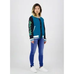 DIFUZED Rick And Morty^Chaqueta beisbol Rick y Morty