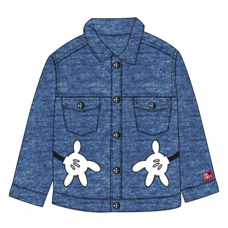 New Chaqueta Denim Infantil de Mickey - Algodón, 2-8 años Niños Disney Para Niños|Disney Para Niñas
