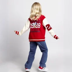 Niños Cerdá Kids Disney Para Niñas|Ropa Y Téxtil: Cosas Que Ponerse Para Niños ^Chaqueta infantil Cotton Brushed Baseball Minnie