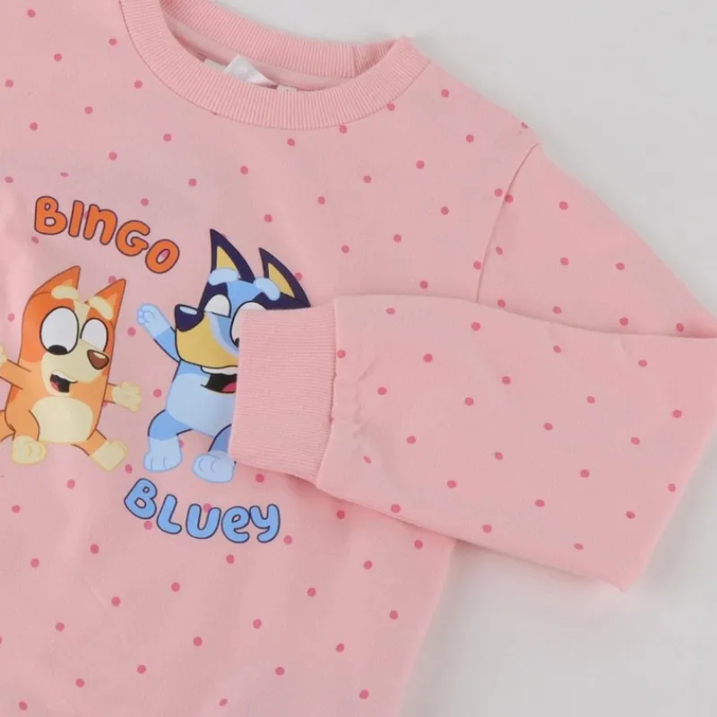 Sale Chándal de Algodón Bluey 3-6 Años para Niños Niños Ropa Y Téxtil: Cosas Que Ponerse Para Niños |Bluey