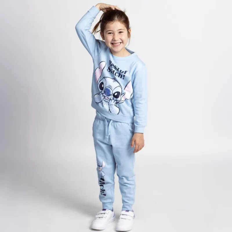 Sale Chándal Infantil de Stitch – Comodidad y Estilo en Algodón Niños Ropa Y Téxtil: Cosas Que Ponerse Para Niños