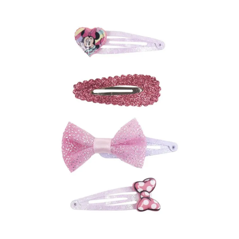 Sale Clips para el pelo Minnie Infantil Disney Para Niñas|Accesorios Para El Pelo, Gafas De Sol Y Kits De Belleza Infantiles