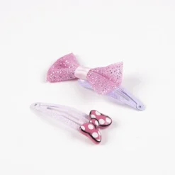 Sale Clips para el pelo Minnie Infantil Disney Para Niñas|Accesorios Para El Pelo, Gafas De Sol Y Kits De Belleza Infantiles
