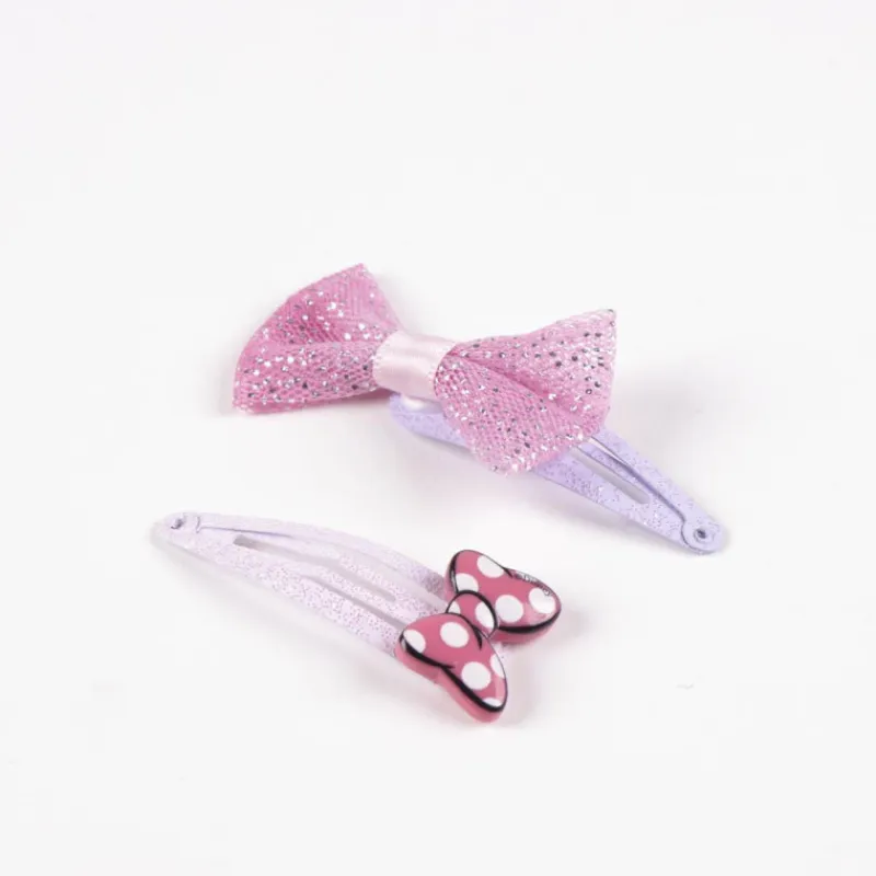 Sale Clips para el pelo Minnie Infantil Disney Para Niñas|Accesorios Para El Pelo, Gafas De Sol Y Kits De Belleza Infantiles