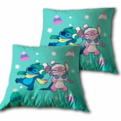 Online Cojines Stitch y Angel Navidad Disney 40x40 cm Disney Para Niñas|Películas Y Personajes De Disney ·Lilo Y Stitch
