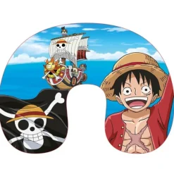 New Cojín de Viaje para Cuello One Piece con Luffy Hogar One Piece
