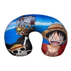 New Cojín de Viaje para Cuello One Piece con Luffy Hogar One Piece