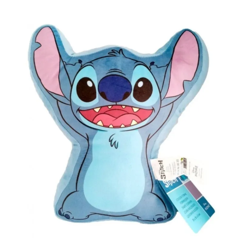 New Cojín Stitch Feliz de Disney Películas Y Personajes De Disney ·Lilo Y Stitch|Disney Hogar