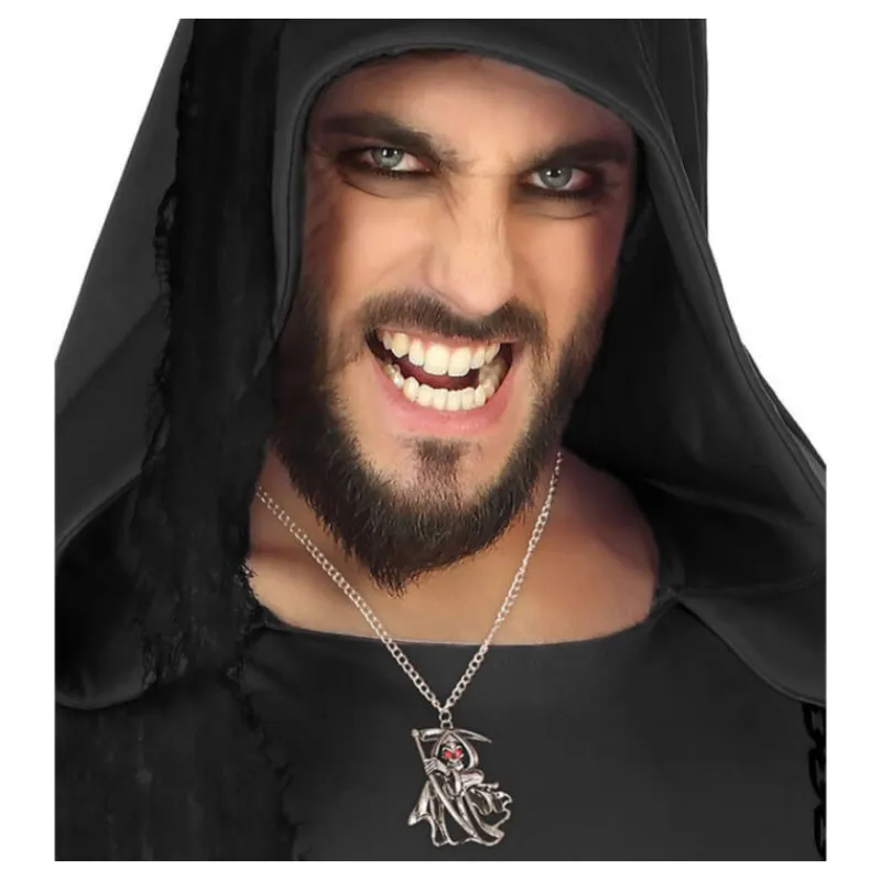 Disfrazzes Complementos Para Disfraces|Accesorios Halloween Y Terror ^Colgante con La Muerte