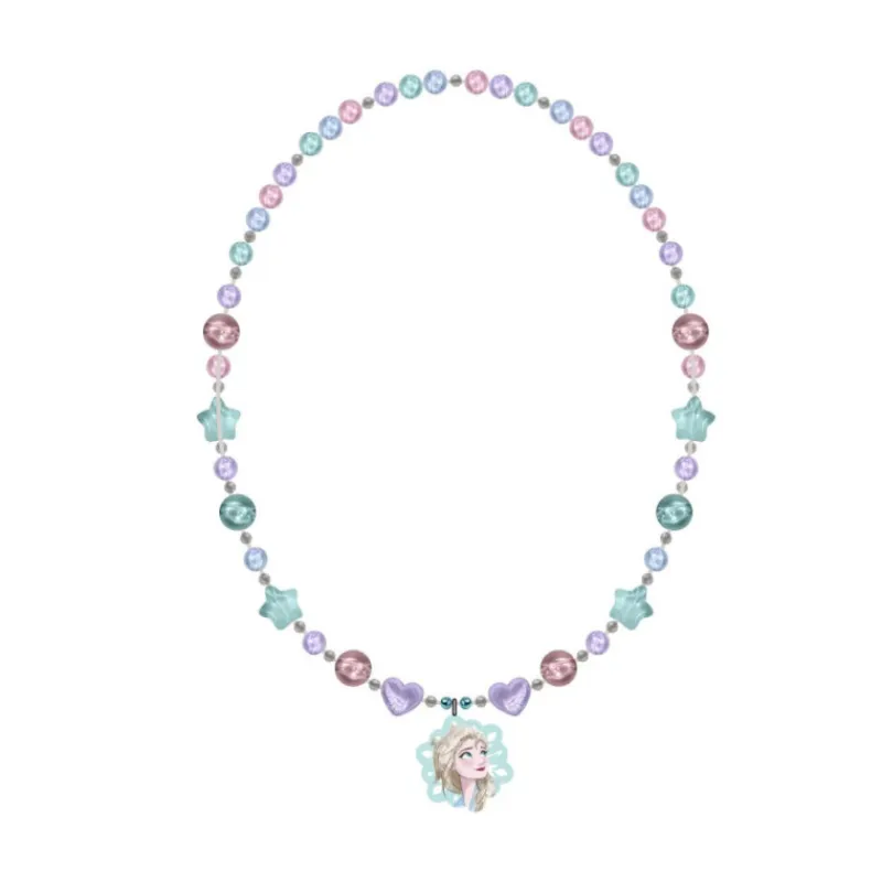 Discount Collar de Bisutería Frozen: Un Toque Mágico para Pequeñas Aventureras Disney Para Niñas|Accesorios Para El Pelo, Gafas De Sol Y Kits De Belleza Infantiles