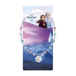 Discount Collar de Bisutería Frozen: Un Toque Mágico para Pequeñas Aventureras Disney Para Niñas|Accesorios Para El Pelo, Gafas De Sol Y Kits De Belleza Infantiles
