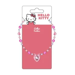 Cerdá Kids Accesorios Para El Pelo, Gafas De Sol Y Kits De Belleza Infantiles ^Collar Hello Kitty Diseño Fucsia con Colgante Adorable