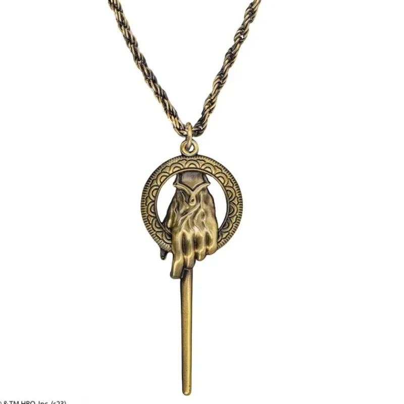 Cinereplicas Juego De Tronos Y La Casa Del Dragón ^Collar Mano del Rey de Juego de Tronos - Coleccionable