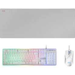 Clearance Combo 3en1 MCPX Blanco Gaming De Colores|Combos Gaming