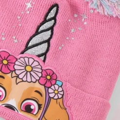 Online Conjunto 3 Piezas Bufanda Paw Patrol Complementos 100% Acrílico - Rosa Niños Tiempo Libre Kids|Ropa Y Téxtil: Cosas Que Ponerse Para Niños