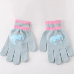 Clearance Conjunto 3 Piezas Bufanda y Complementos Stitch 100% Acrílico Películas Y Personajes De Disney ·Lilo Y Stitch