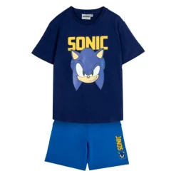 Discount Conjunto 2 Piezas de Sonic para Niños: Camiseta y Pantalones Cortos Niños Ropa Y Téxtil: Cosas Que Ponerse Para Niños