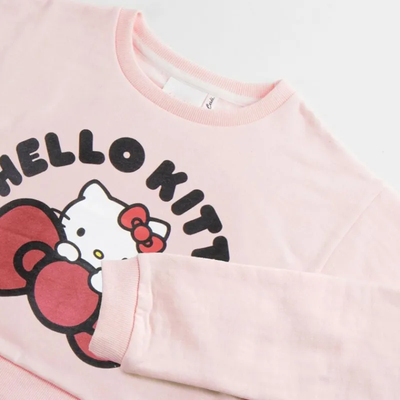 Niños Cerdá Kids Disney Para Niñas|Ropa Y Téxtil: Cosas Que Ponerse Para Niños ^Conjunto 2 piezas Hello Kitty algodón para niñas 6-12 años
