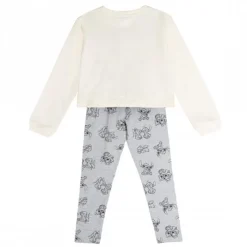 Niños Cerdá Kids Disney Para Niñas|Ropa Y Téxtil: Cosas Que Ponerse Para Niños ^Conjunto 2 Piezas Leggings y Camiseta Stitch para Niños