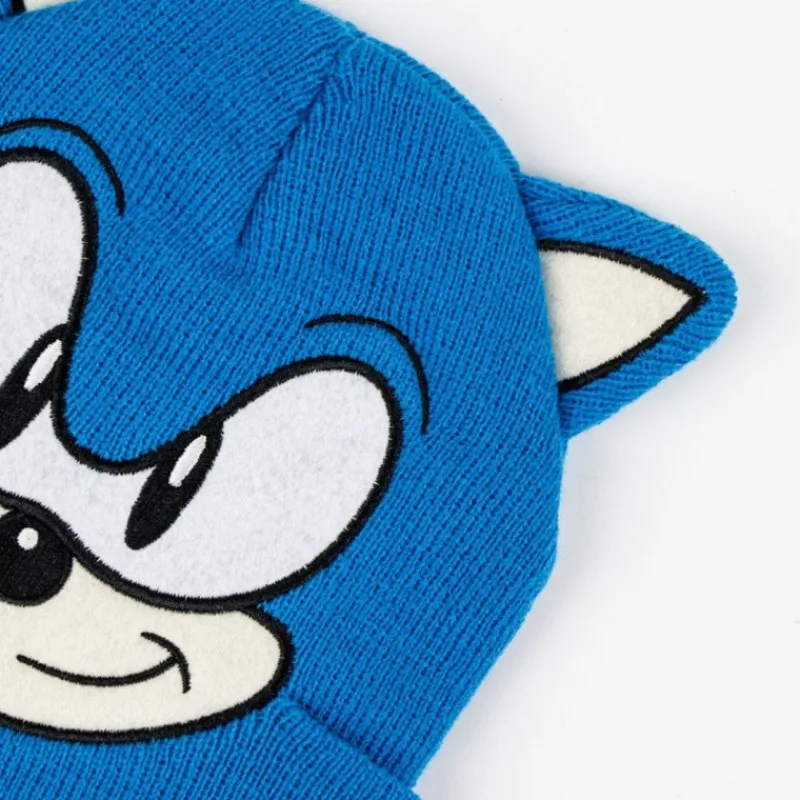 Clearance Conjunto 2 Piezas Sonic Azul 100% Acrílico Niños Ropa Y Téxtil: Cosas Que Ponerse Para Niños