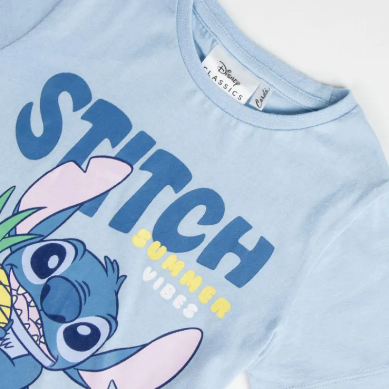 Conjunto 2 Piezas Stitch: Camiseta y Short Stitch Kids