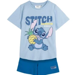 Conjunto 2 Piezas Stitch: Camiseta y Short Stitch Kids