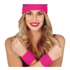 Clearance Conjunto de 2 Muñequeras y Cinta en varios colores para mujer Zapatos Y Cubrecalzado Para Disfraces|Disfraces Unisex