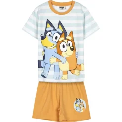 Discount Conjunto de 2 Piezas de Bluey - Naranja Niños Ropa Y Téxtil: Cosas Que Ponerse Para Niños |Bluey