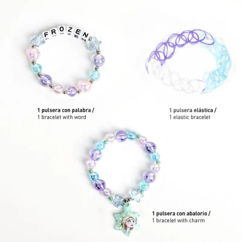 Outlet Conjunto de Pulseras Frozen para Niños Disney Para Niñas|Accesorios Para El Pelo, Gafas De Sol Y Kits De Belleza Infantiles