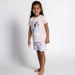Niños Cerdá Kids Ropa Y Téxtil: Cosas Que Ponerse Para Niños |Bluey^Conjunto infantil de 2 piezas Bluey -Rosa