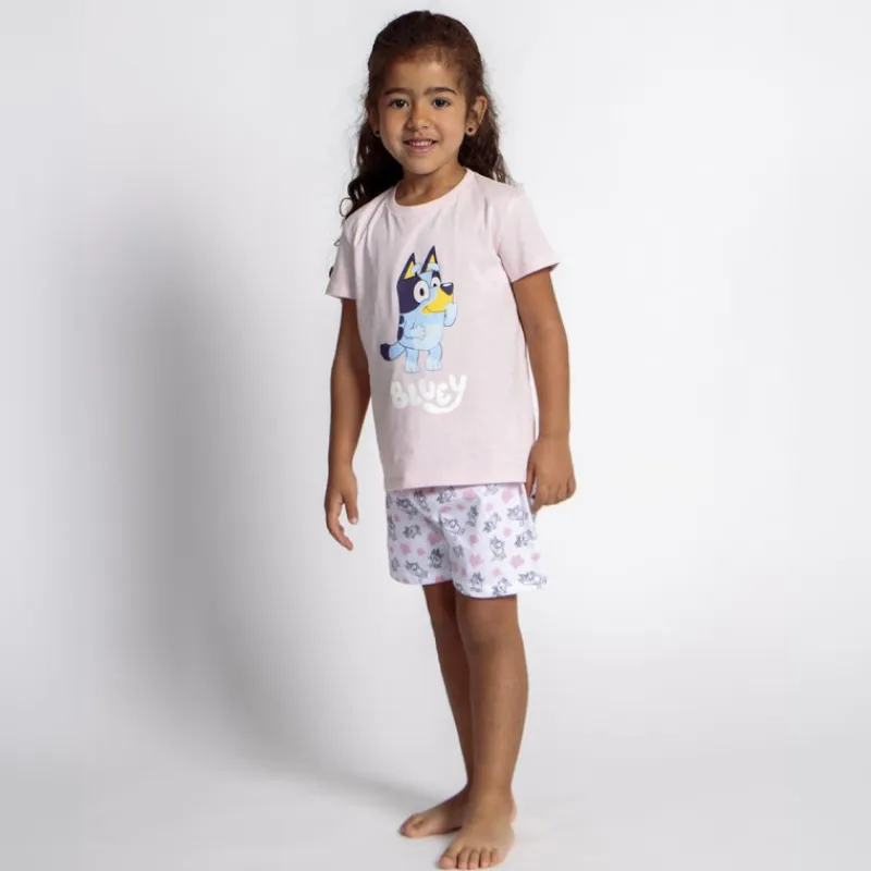 Niños Cerdá Kids Ropa Y Téxtil: Cosas Que Ponerse Para Niños |Bluey^Conjunto infantil de 2 piezas Bluey -Rosa