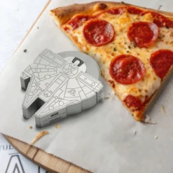 Ukonic Más Regalos De Star Wars|Star Wars Hogar^Cortador de Pizza Halcón Milenario de Star Wars -
