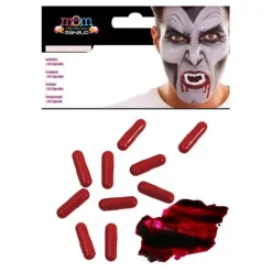 Disfrazzes Maquillaje Para Disfraces^Cápsulas de Sangre 8 unidades