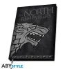 Outlet Cuaderno A5 Juego de Tronos "Stark" - Pack de 4 Juego De Tronos Y La Casa Del Dragón