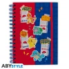Hot Cuaderno A5 Pokémon "Blue & Red Partners" con espiral Más Regalos De Pokemon|Regalos Y Coleccionismo Para Gamers - Cosas De Videojuegos Míticos