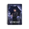 SD Toys Miércoles Addams^Cuaderno efecto 3D Lluvia Wednesday