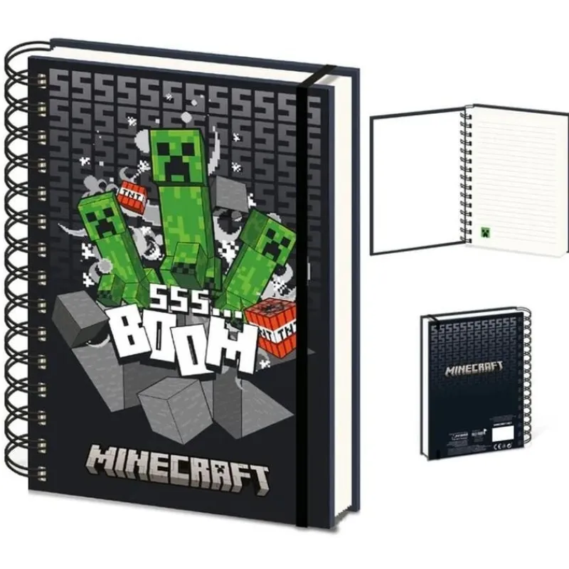 Pyramid International Minecraft^Cuaderno Lenticular A5 Minecraft Oficial