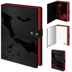 Pyramid International Regalos De Superhéroes Dc|Dc Hogar^Cuaderno Premium A5 Tapa de Cuero The Batman (DC Cómics)