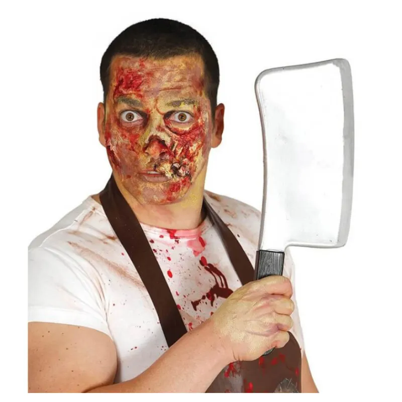 Hot Cuchillo de Carnicero de 40 cm Armas, Espadas Y Escudos Disfraces|Accesorios Halloween Y Terror