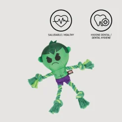 Sale Cuerda dental para perros Forma Hulk Superhéroes Marvel