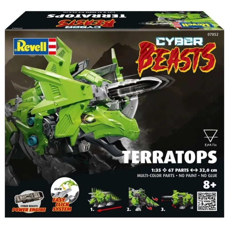 Revell Juguetes, Figuras Y Más Regalos Para Peques^CyberBeasts Kit de maquetas 1/35 TerraTops 32 cm