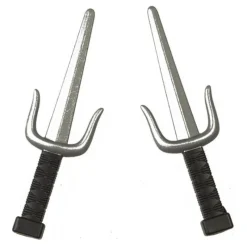 Disfrazzes Armas, Espadas Y Escudos Disfraces^Dagas de Ninja Pequeñas de 25 cm