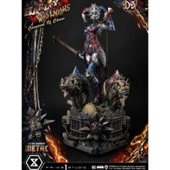 Outlet Dark Nights: Metal Estatua Harley Quinn Who Laughs Deluxe Regalos De Villanos Dc|Figuras Dc