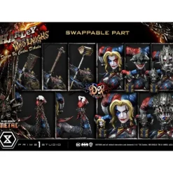 Outlet Dark Nights: Metal Estatua Harley Quinn Who Laughs Deluxe Regalos De Villanos Dc|Figuras Dc