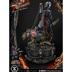 Outlet Dark Nights: Metal Estatua Harley Quinn Who Laughs Deluxe Regalos De Villanos Dc|Figuras Dc